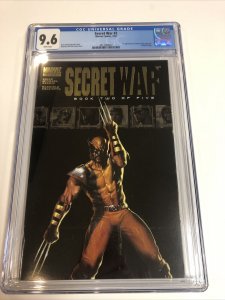 Secret War (2005) # 1 (CGC 9.6 WP) 1st App Quake Disney+