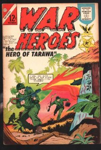 War Heroes #6 1963-Hero of Tarawa-Flame thrower cover