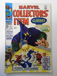 Marvel Collectors' Item Classics #15 (1968) VG/FN Condition!