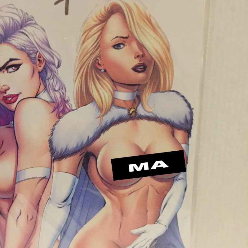 2022 SDCC Notti & Nyce Who Did it Better? Naughty Virgin Variant signed