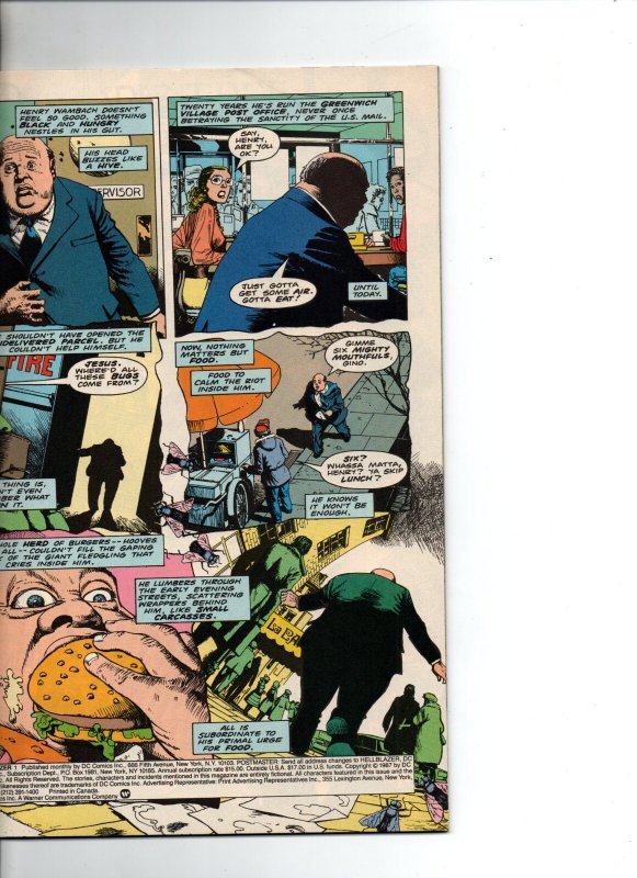 Hellblazer #1 - 1st Solo John Constantine - Swamp Thing - 1988 - VF/NM