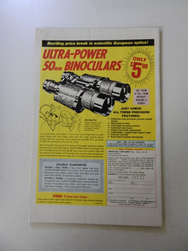 The Champions #1 (1975) VG/FN condition  subscription fold