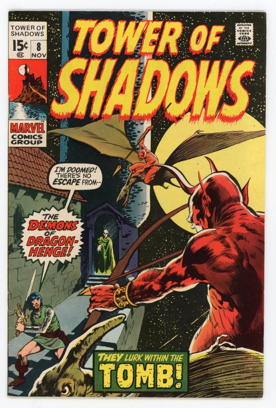 Tower of Shadows #8 Wally Wood Don Heck Stan Lee VF+