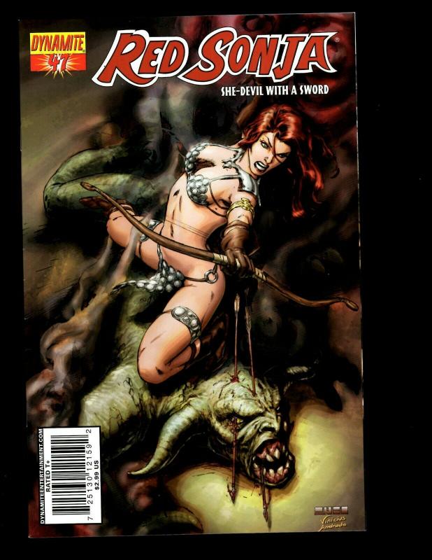 Lot Of 12 Red Sonja Dynamite Comics # 41 42 43 44 45 46 47 48 49 50 51 52 SM2