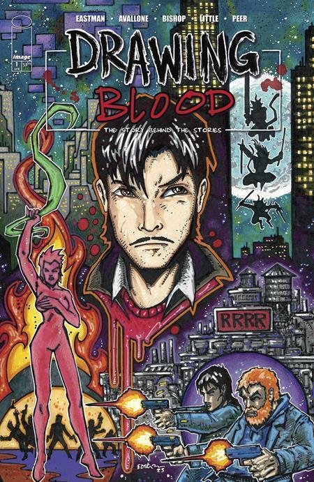 Drawing Blood #1 (of 12) Cvr A Kevin Eastman Image Comics Comic Book