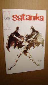 VEROTIK COMICS - SATANIKA 0 **NM 9.4** FRAZETTA COVER ART - DANZIG