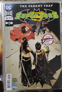 SUPERSONS  # 14 2018 DC UNIVERSE REBIRTH robin superboy THE PARENT TRAP