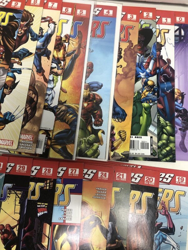 Marvel Adventures Avengers (2007) Complete Set # 0-38 + Giant Size Marvel Comics