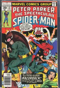 The Spectacular Spider-Man #13 (1977) Spider-Man