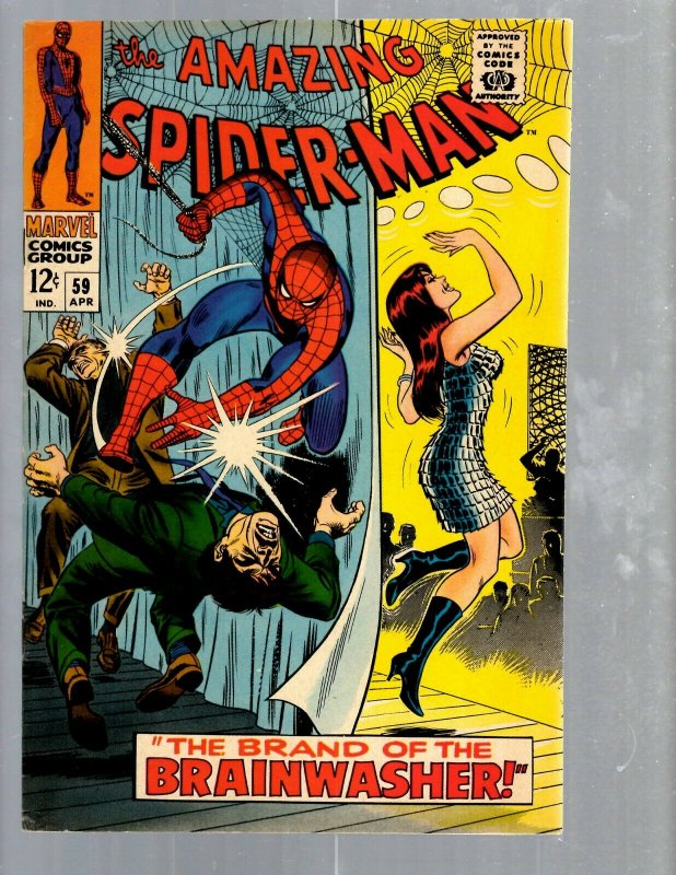 Amazing Spider-Man # 59 VF/NM Marvel Comic Book MJ Vulture Goblin Scorpion TJ1