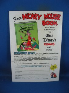 WALT DISNEY COMICS STORIES 132 VF+  BARKS DELL 1951 JUNIOR WOODCHUCKS
