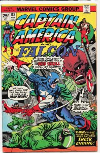 Captain America #185 (1975) Captain America and the Falcon