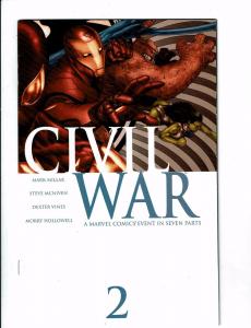 CIVIL WAR Complete Marvel Comics Ltd Ser # 1 2 3 4 5 6 7 VF/NM 1st Prints J121
