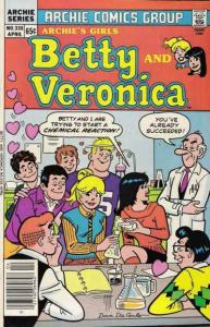 Archie's Girls: Betty and Veronica #335, NM- (Stock photo)