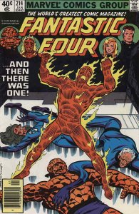 Fantastic Four (Vol. 1) #214 (Newsstand) VF; Marvel | save on shipping - details
