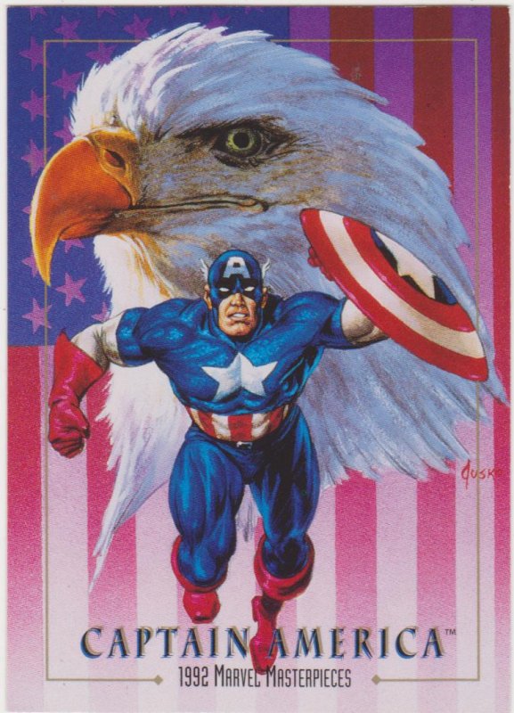 1992 Marvel Masterpieces Promo Card