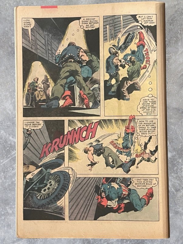 Captain America Annual #5 (1981) — Frank Miller Cover — Low Grade Deathwatcher