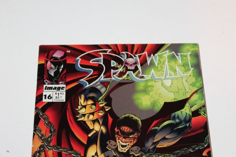 RARE Spawn 16 NEWSSTAND Variant 1:100 Low Print Run Anti RARE Spawn 16 NEWSSTAND Variant 1:100 Low Print Run Anti
