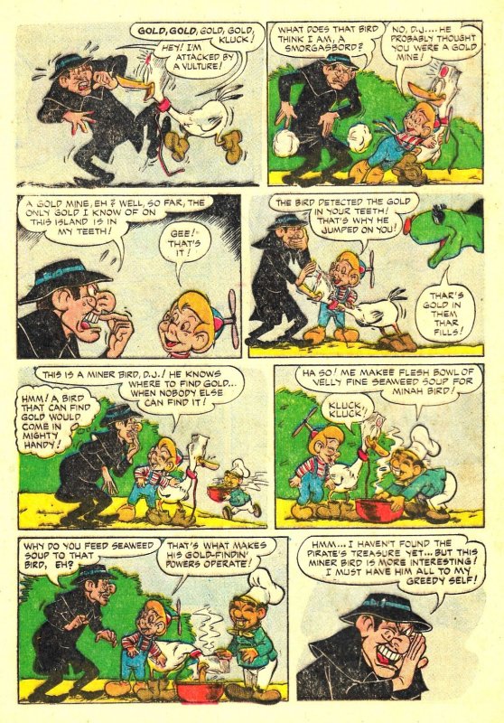 BEANY AND CECIL 4 Color #530 (Jan1954) 2.5 GD+  36 Pgs of Jack Bradbury Art!