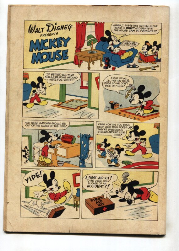 Mickey Mouse-Four Color Comics #231 1949-Dell-Rajah's Treasure-Walt Disney-G