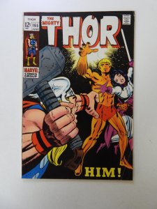 Thor #165 (1969) 1st full appearance of Warlock VG/FN condition