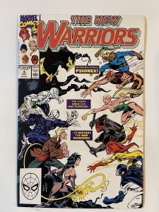 The New Warriors #4 - NM+  (1990)