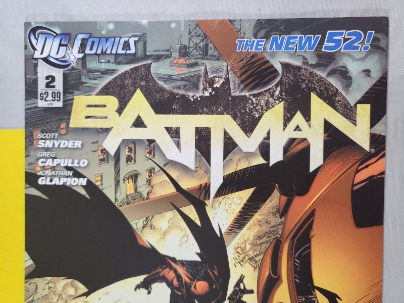 Batman #2 2011 DC Comics New 52 1st Appearance The Talon, William Cobb