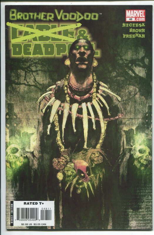 Cable & Deadpool #33,42,48 - Nicieza/Brown/Freeman - 2007 (Grade 8.0-9.2)