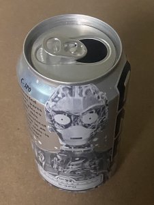 Star Wars Collector Pepsi Can #22 ( C-3PO )  / September  1999