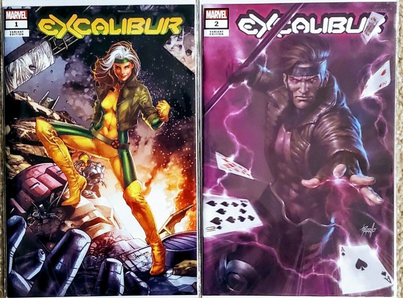  EXCALIBUR #1 & #2  - JAY ANACLETO EXCLUSIVE VARIANT - Marvel Comics