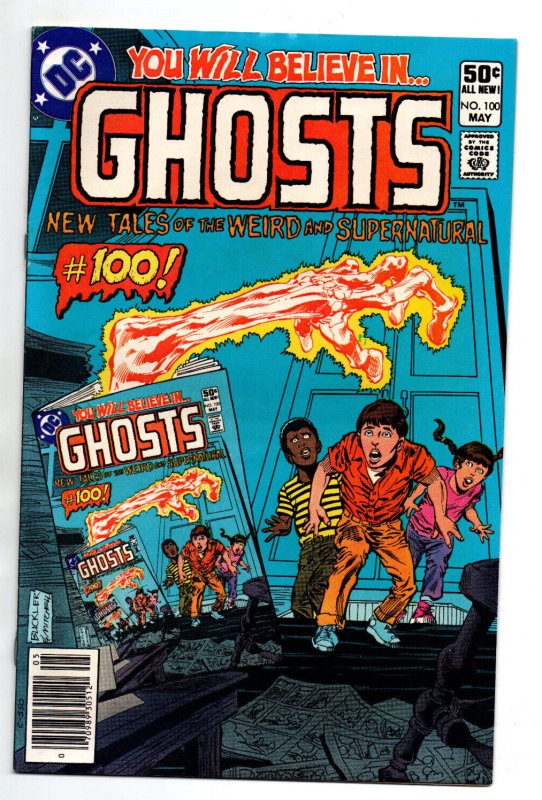 Ghosts #100 newsstand - Horror - 1981 - VF