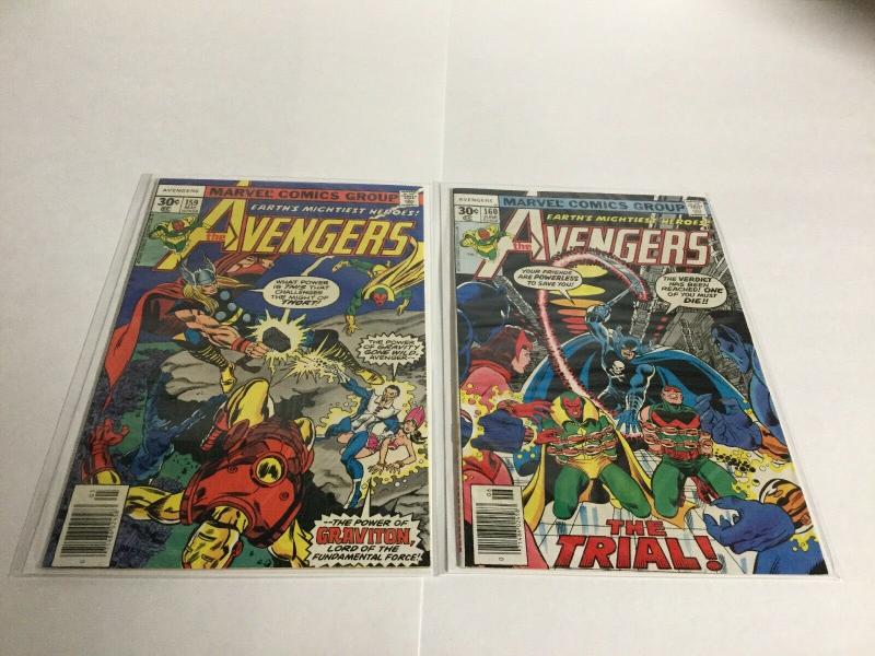 Avengers 159 160 Nm- Near Mint- Marvel