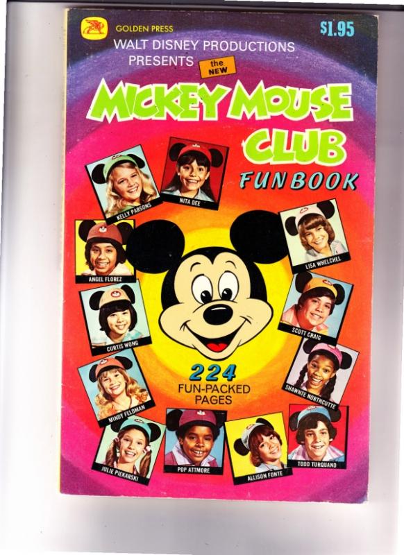 Mickey Mouse Club Funbook #1 (Jan-77) NM- High-Grade Mickey Mouse