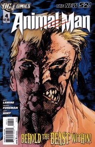 ANIMAL MAN (2011) #4 VF/NM (9.0) THE NEW 52