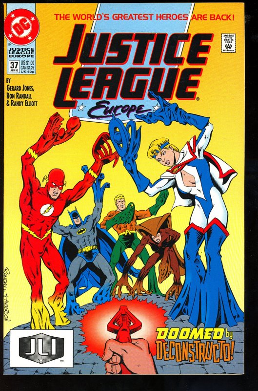 Justice League Europe #37 (1992)