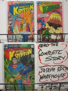 WORLD OF KRYPTON (1979) 1-3  HOWARD CHAYKIN