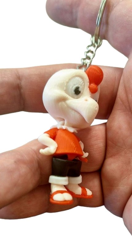 Exclusivo Llavero de Coné Sobrino de Condorito en 3D