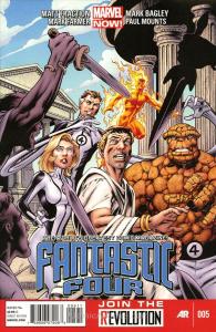 Fantastic Four (4th Series) #5 VF ; Marvel | Matt Fraction Mark Bagley