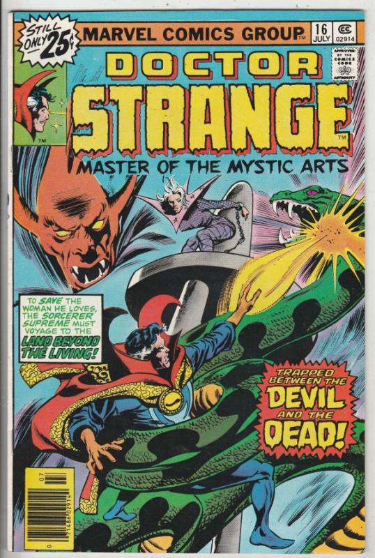 Doctor Strange #16 (Jul-76) NM- High-Grade Dr.Strange