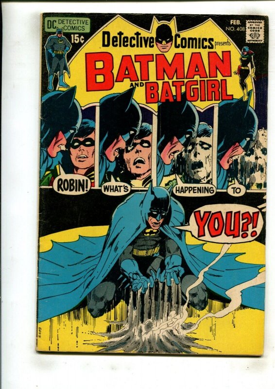 DETECTIVE COMICS #408 (4.5) NEAL ADAMS!! 1971