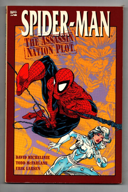 Spider-Man The Assassin Nation Plot TPB - 1st Print - McFarlane - ASM 320-325