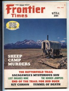 Frontier Times Magazine July 1970 - Art Acord - Kit Carson