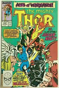 THOR#412 VF 1989 FIRST NEW WARRIORS MARVEL COMICS