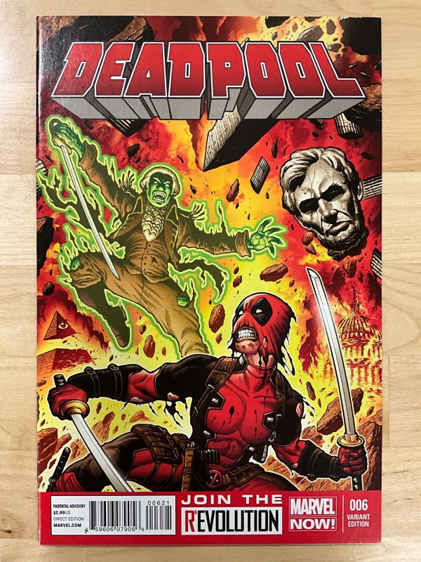 Deadpool #6 Variant Cover (2013)