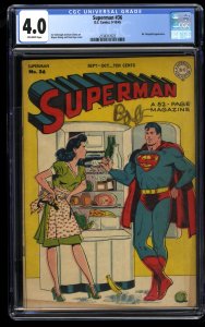 Superman #36 CGC VG 4.0 Off White