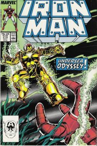 Iron Man #218 (1987)  NM- 9.2
