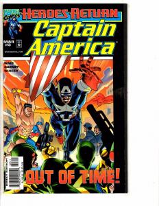 10 Captain America Marvel Comic Books # 1 2 3 4 5 6 7 8 9 10 Avengers Hulk RC13