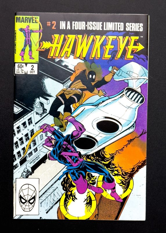 Hawkeye Limited Series (1983) [KEY] 1st Solo [Lot 4bks] VF+/NM!