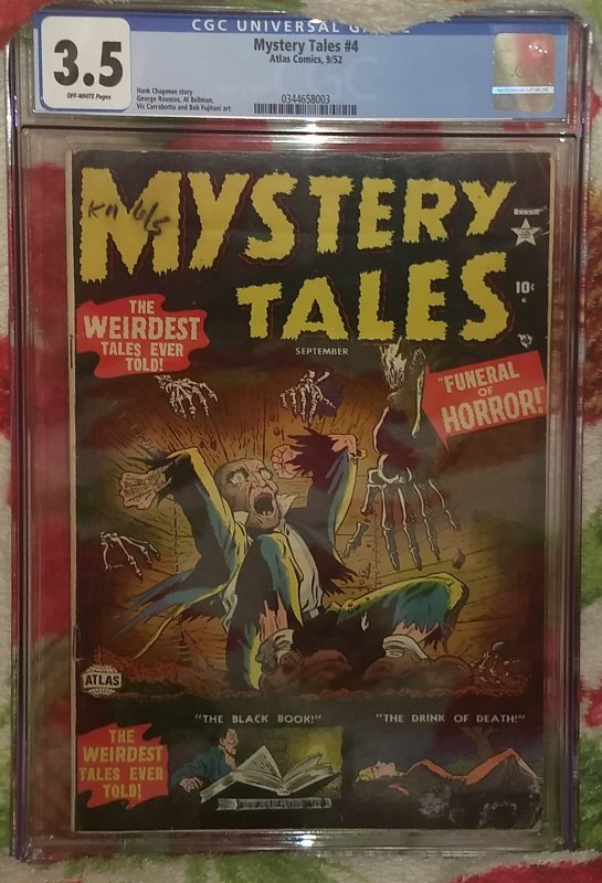 Mystery Tales #4 (1952) CGC 3.5