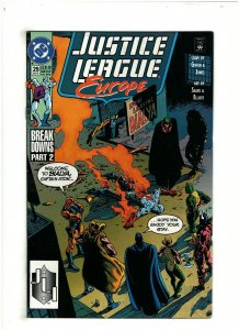 Justice League Europe #29 VF 8.0 DC Comics 1991 Keith Giffen